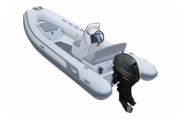 AB 15 ALX Inflatable Boat with Lateral Console