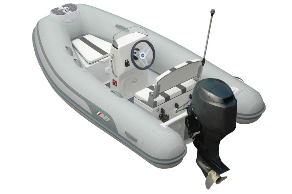 AB 9,5 ALX Inflatable Boat Neptune Grey