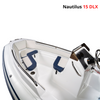 Nautilus 15 DLX Boat Orca belagt stof med agterspejlets stige og solseng
